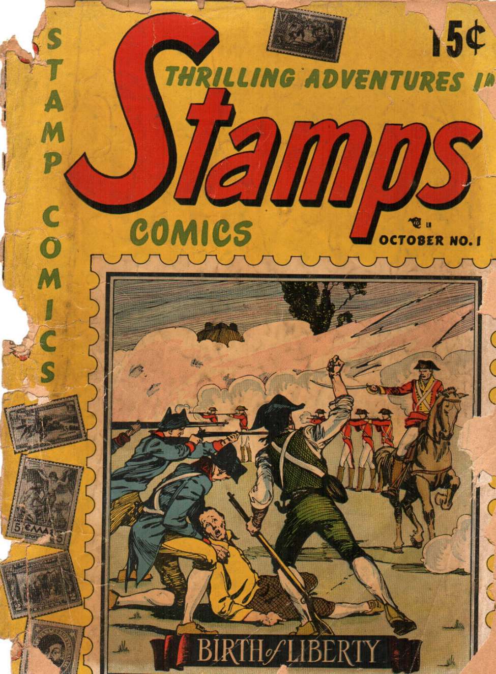 Book Cover For Stamps Comics 1 (alt) - Version 2