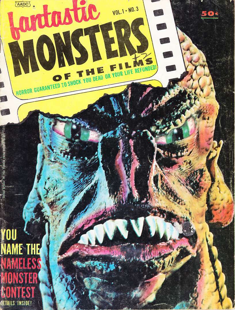 Comic Book Cover For Fantastic Monsters of the Films v1 3