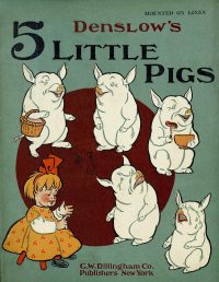 Large Thumbnail For Denslow's Five Little Pigs