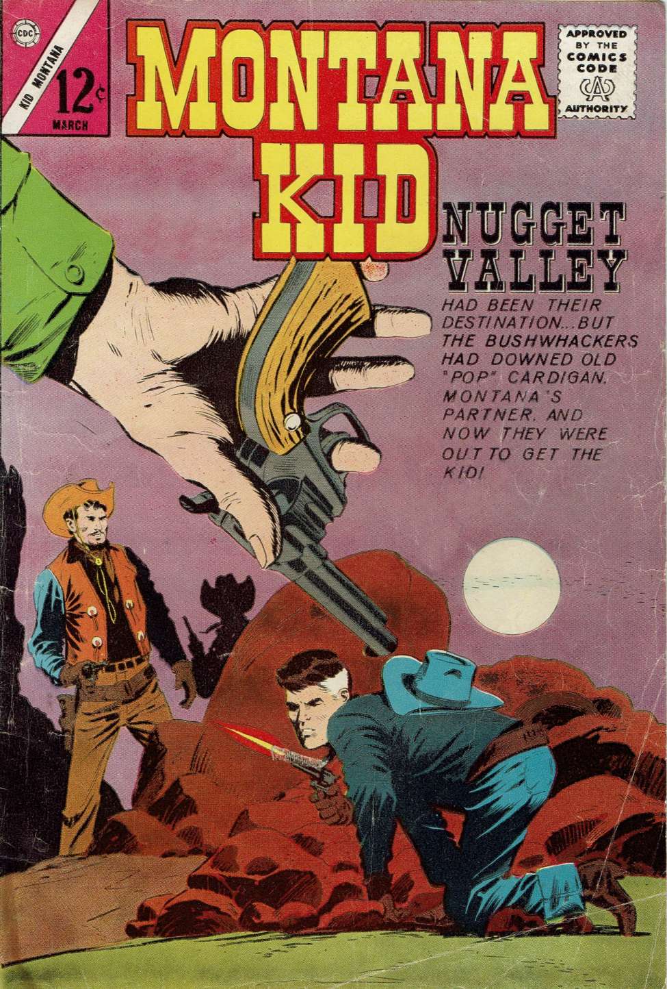 Comic Book Cover For Kid Montana 45 - Version 2