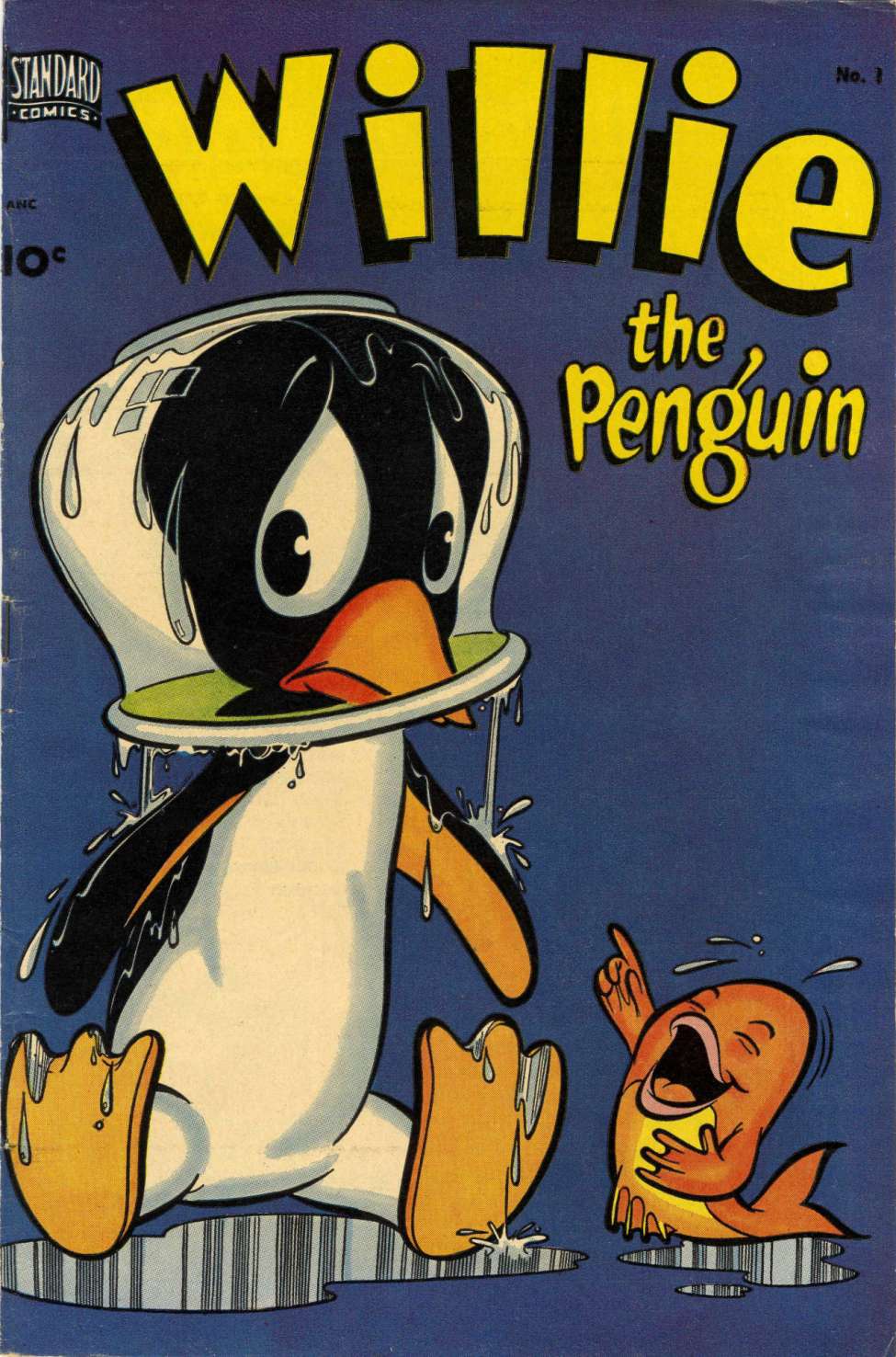 Comic Book Cover For Willie the Penguin 1