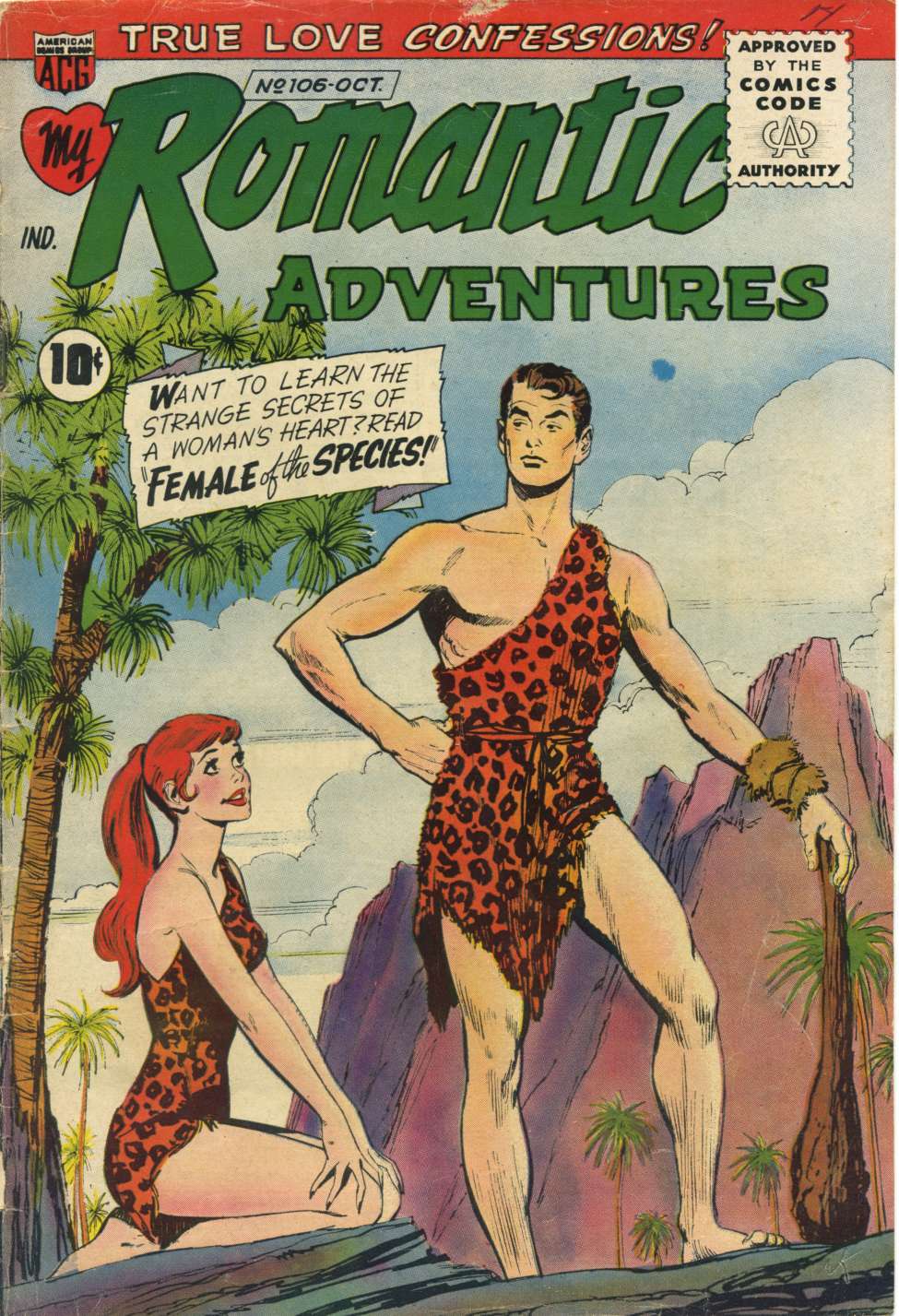 Comic Book Cover For My Romantic Adventures 106