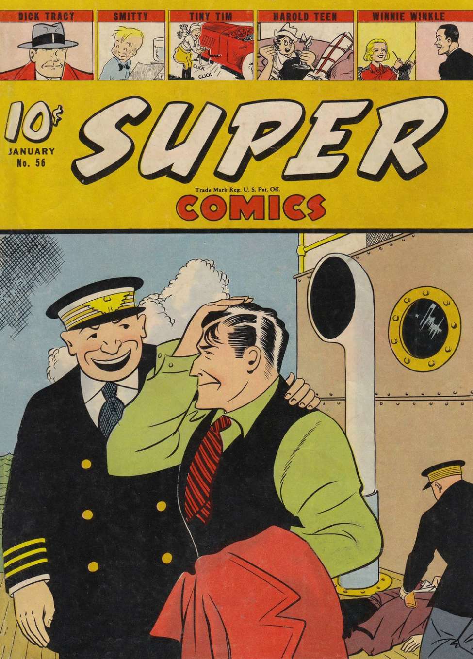 Book Cover For Super Comics 56