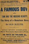 Cover For Old Sleuth Library 88 - Famous Boy