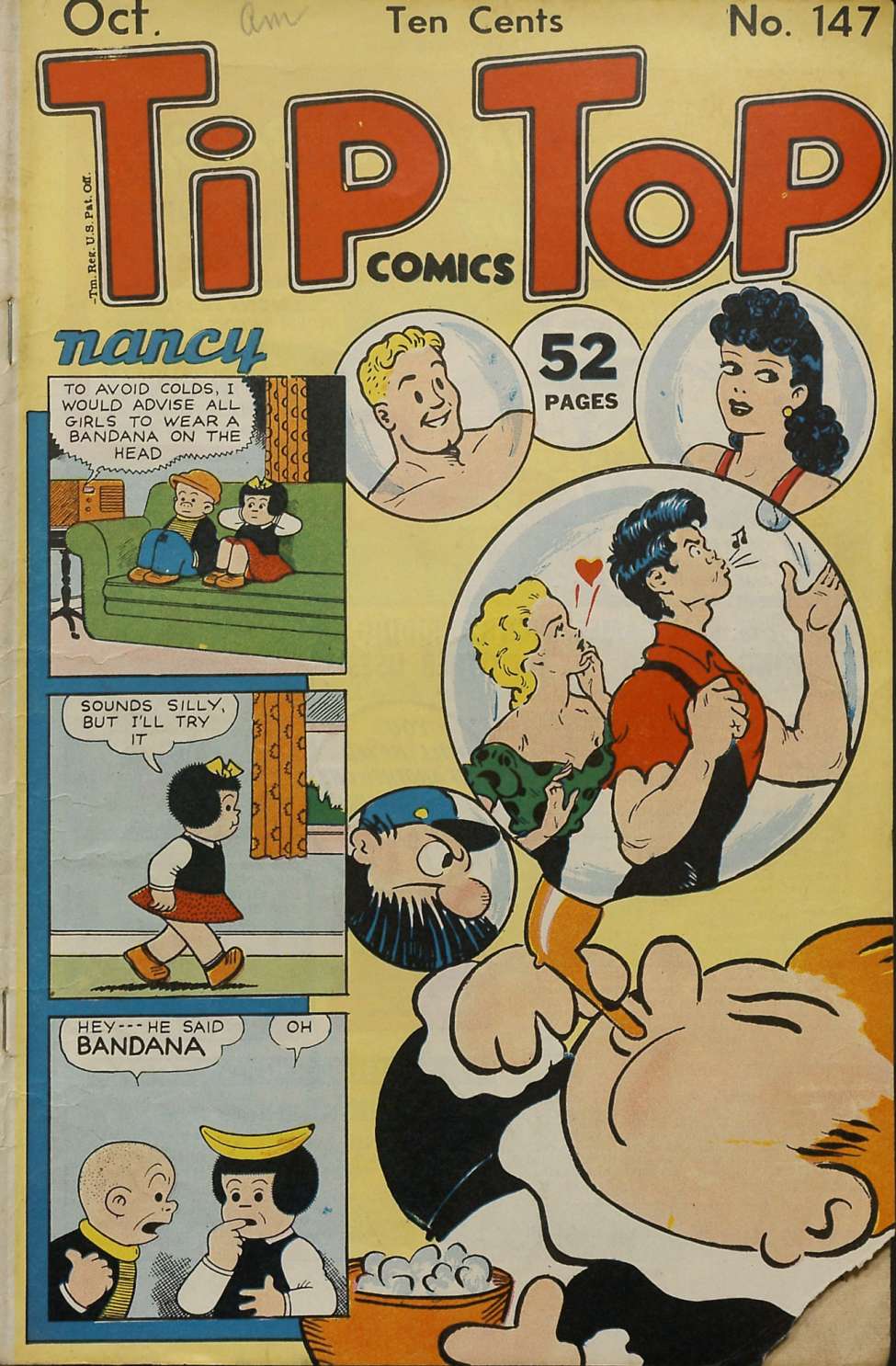 Comic Book Cover For Tip Top Comics 147