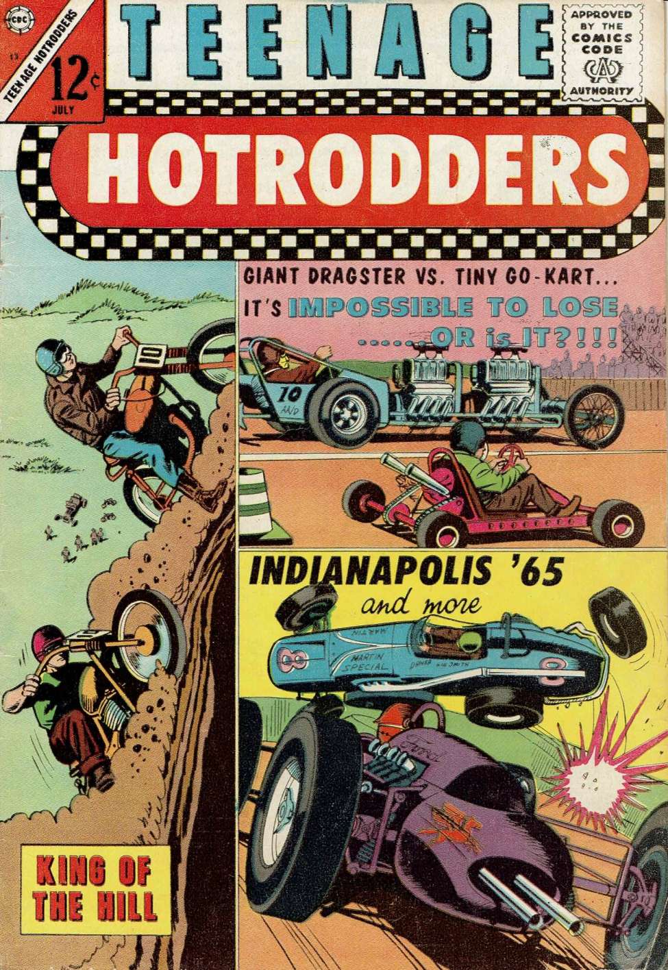 Comic Book Cover For Teenage Hotrodders 13