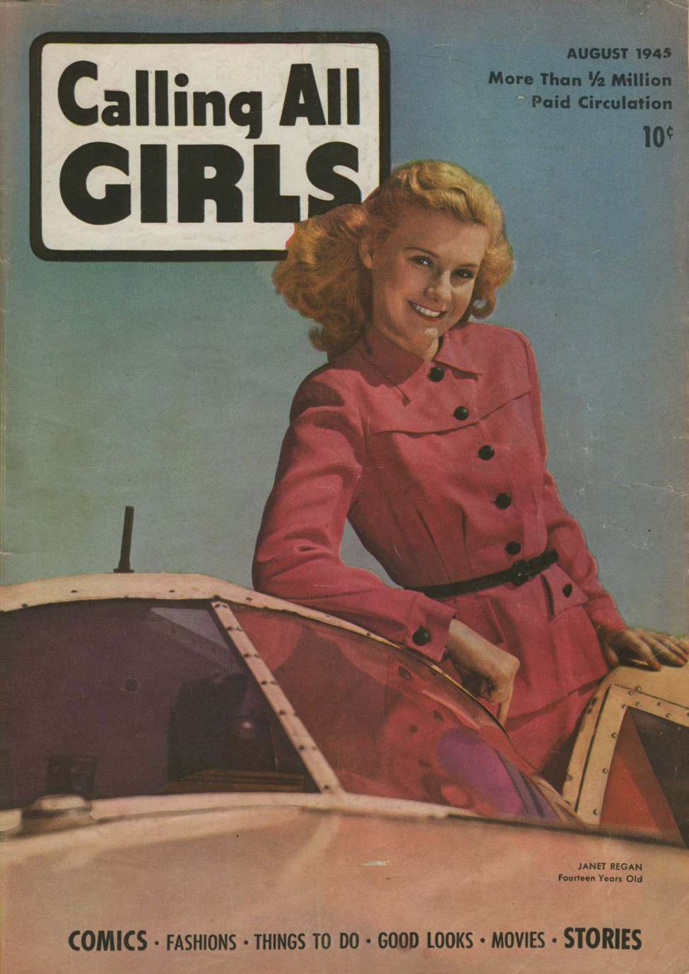Book Cover For Calling All Girls 45 - Version 2