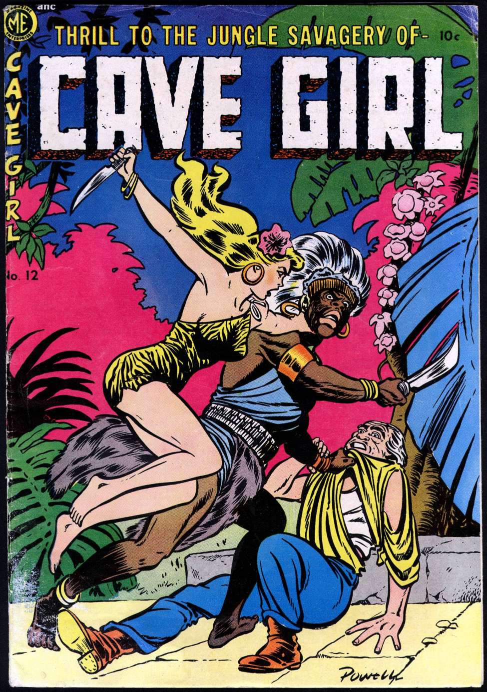 Book Cover For Cave Girl 12