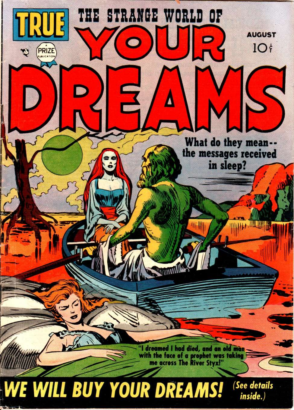 Comic Book Cover For Strange World of Your Dreams 1