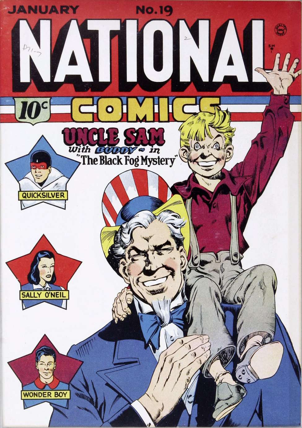 Book Cover For National Comics 19