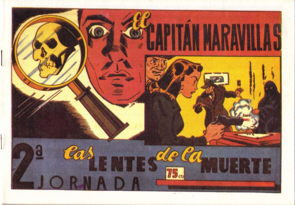 Comic Book Cover For El Capitán Maravillas 2 - Las Lentes de la Muerte