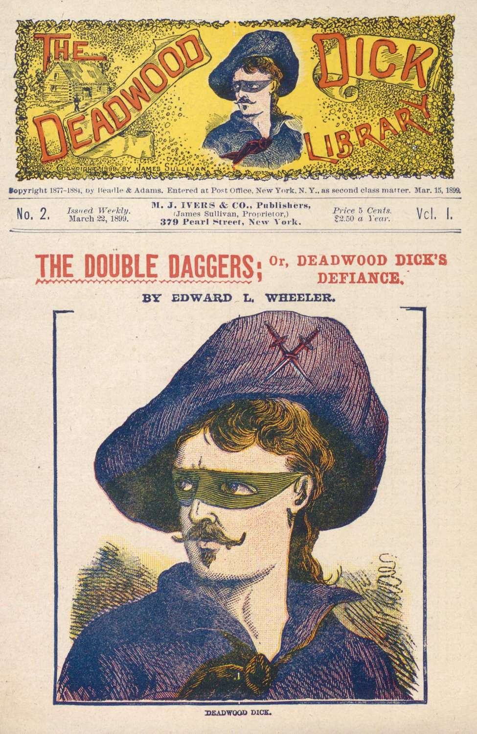 Book Cover For Deadwood Dick Library v1 2 - The Double Daggers