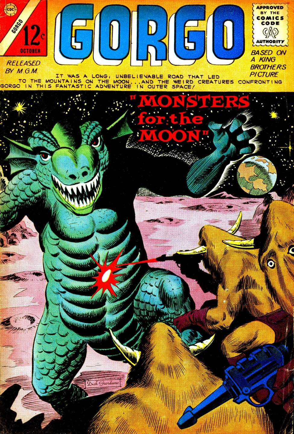 Comic Book Cover For Gorgo 20