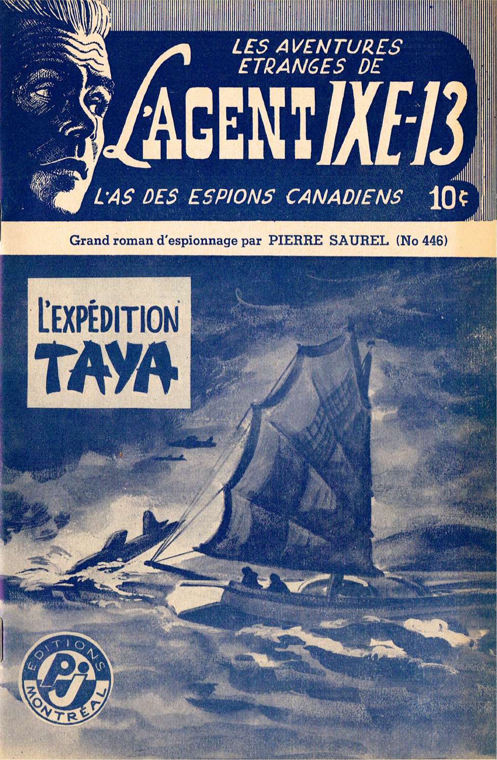 Book Cover For L'Agent IXE-13 v2 446 - L'expédition Taya