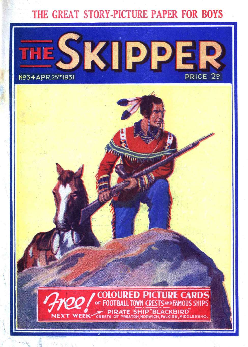 Book Cover For The Skipper 34