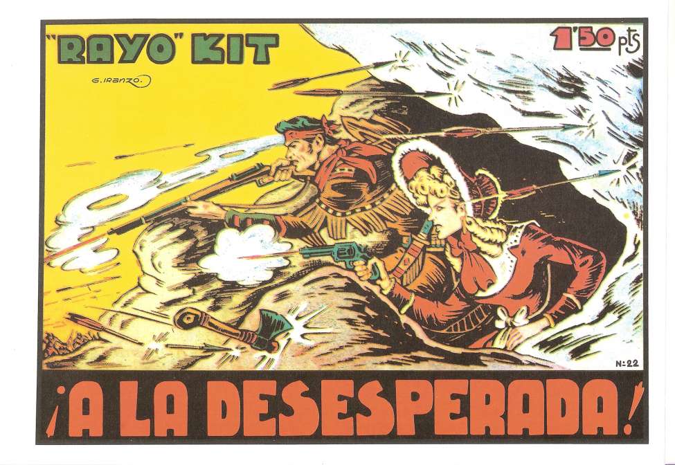 Comic Book Cover For Rayo Kit 22 - ¡A la Desesperada!