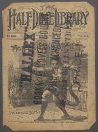 Large Thumbnail For Beadle's Half Dime Library 1062 - The Left-Hand Athlete