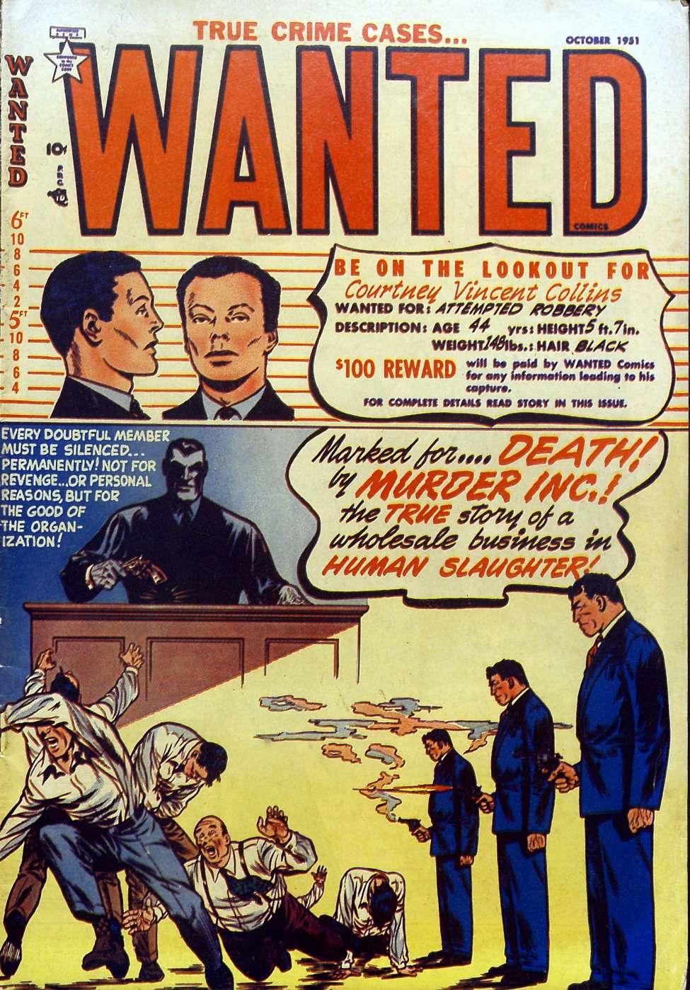 Comic Book Cover For Wanted Comics 42