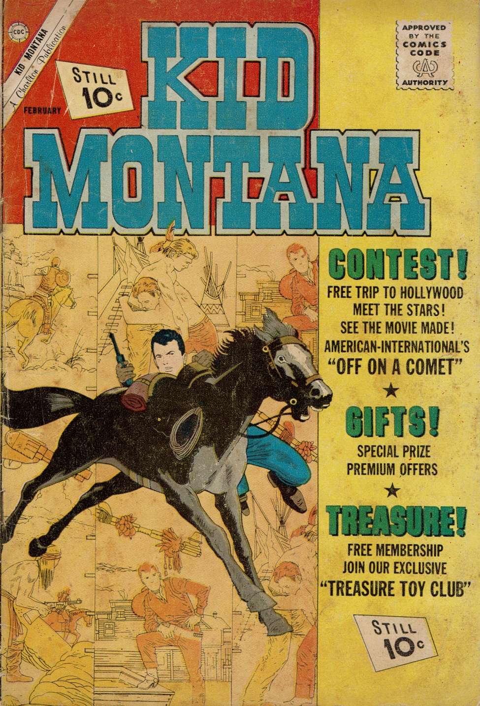 Comic Book Cover For Kid Montana 33