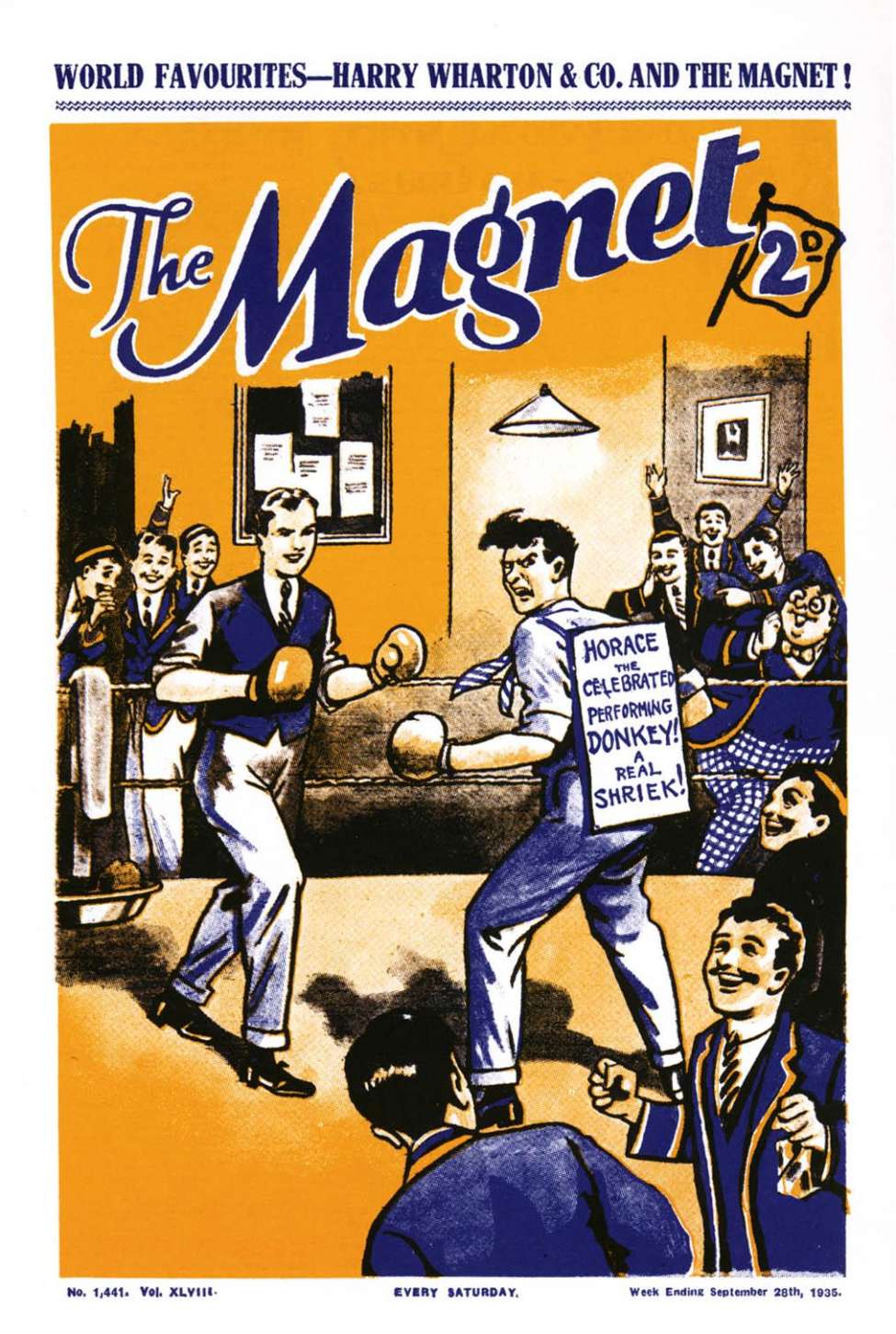 Book Cover For The Magnet 1441 - The Spy of the Fifth!