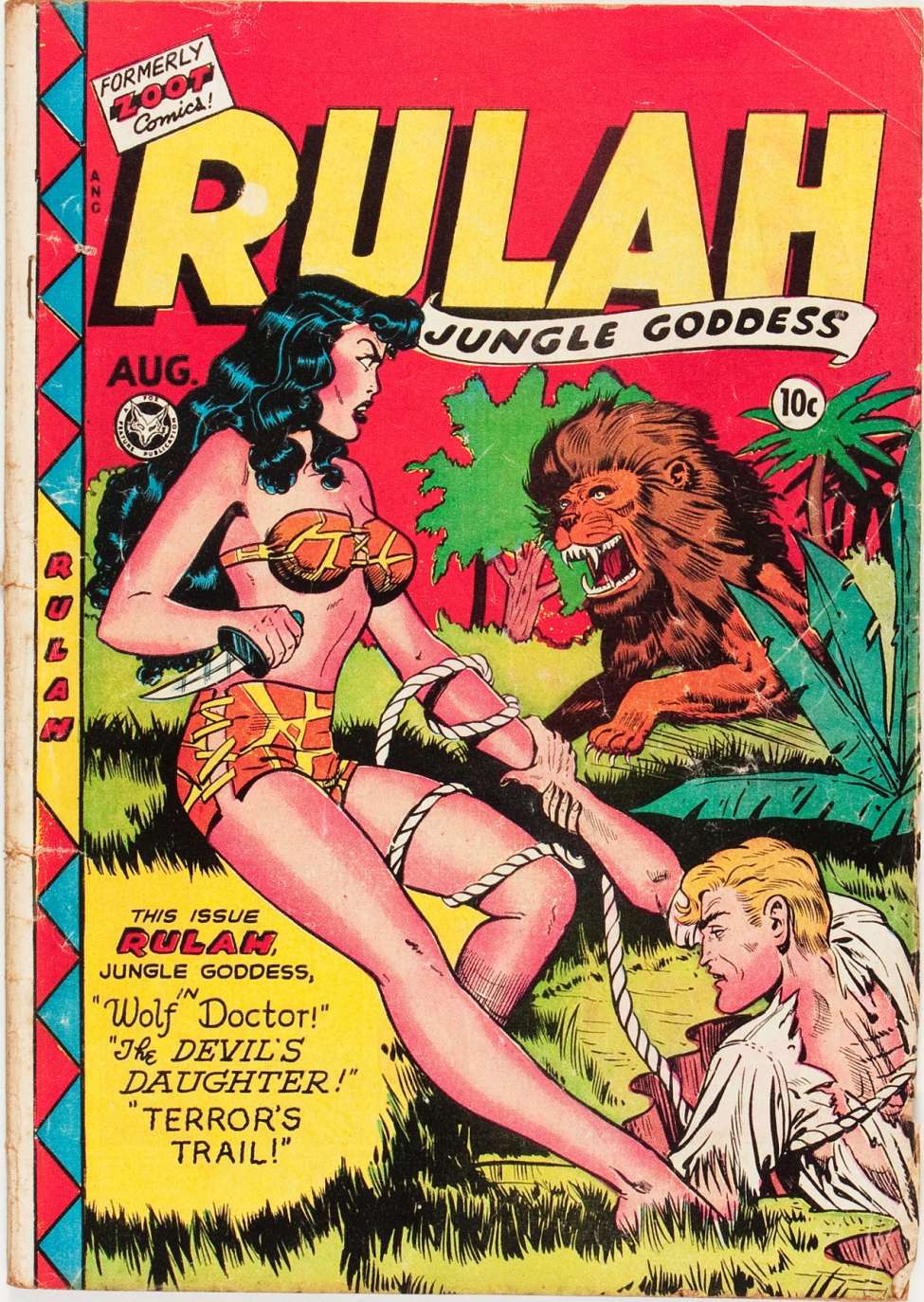 Book Cover For Rulah Jungle Goddess 17