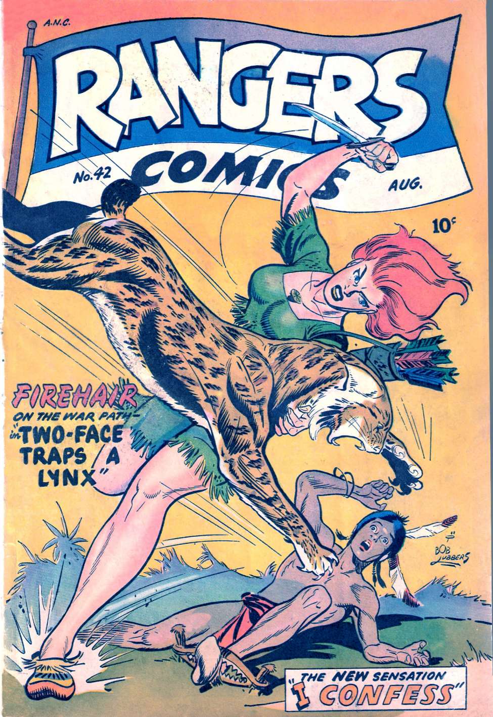 Comic Book Cover For Rangers Comics 42
