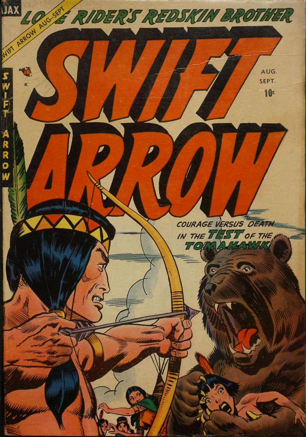 Comic Book Cover For Swift Arrow v1 4