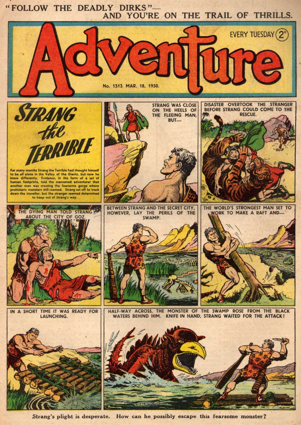 Comic Book Cover For Adventure 1313