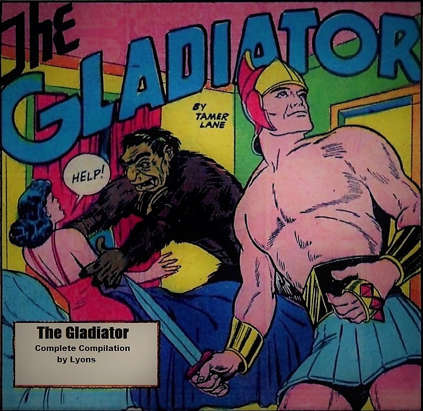 Comic Book Cover For The Gladiator