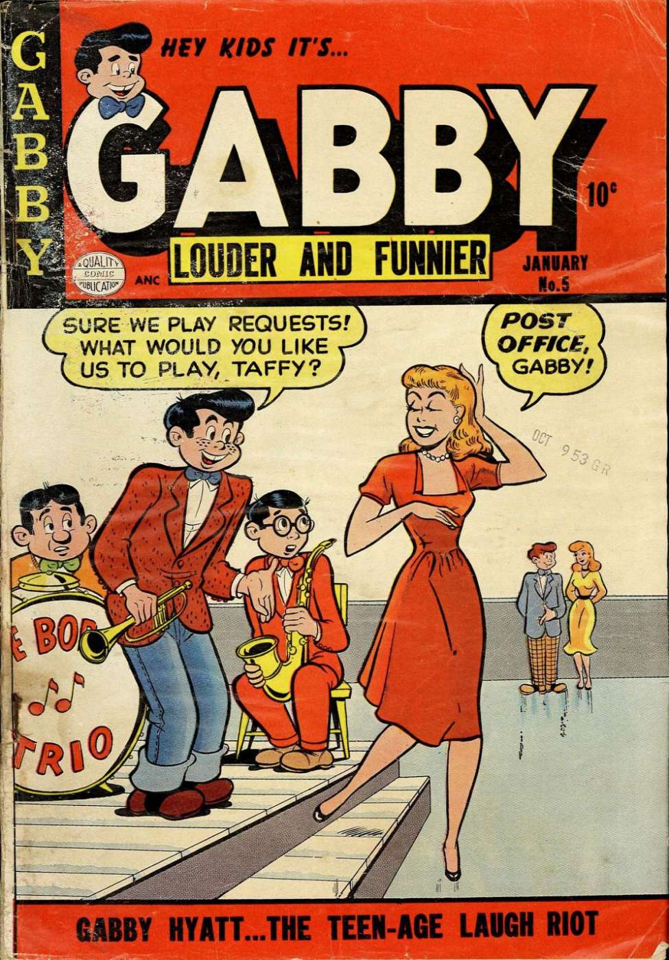Comic Book Cover For Gabby 5