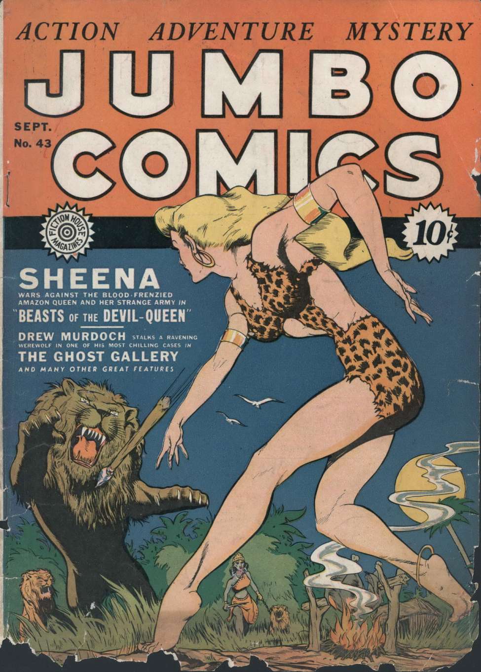 Book Cover For Jumbo Comics 43