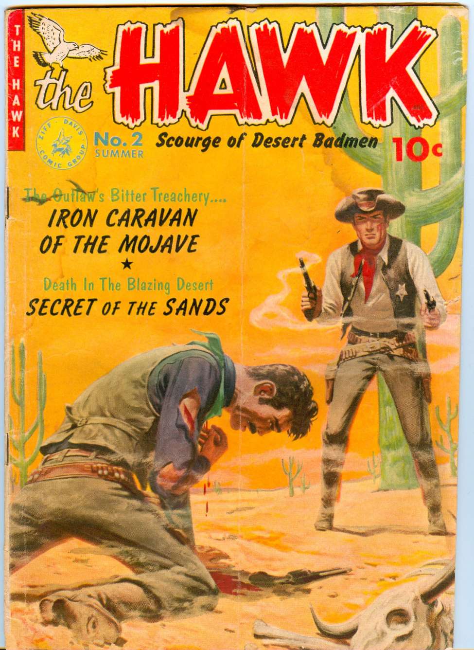 Comic Book Cover For The Hawk 2