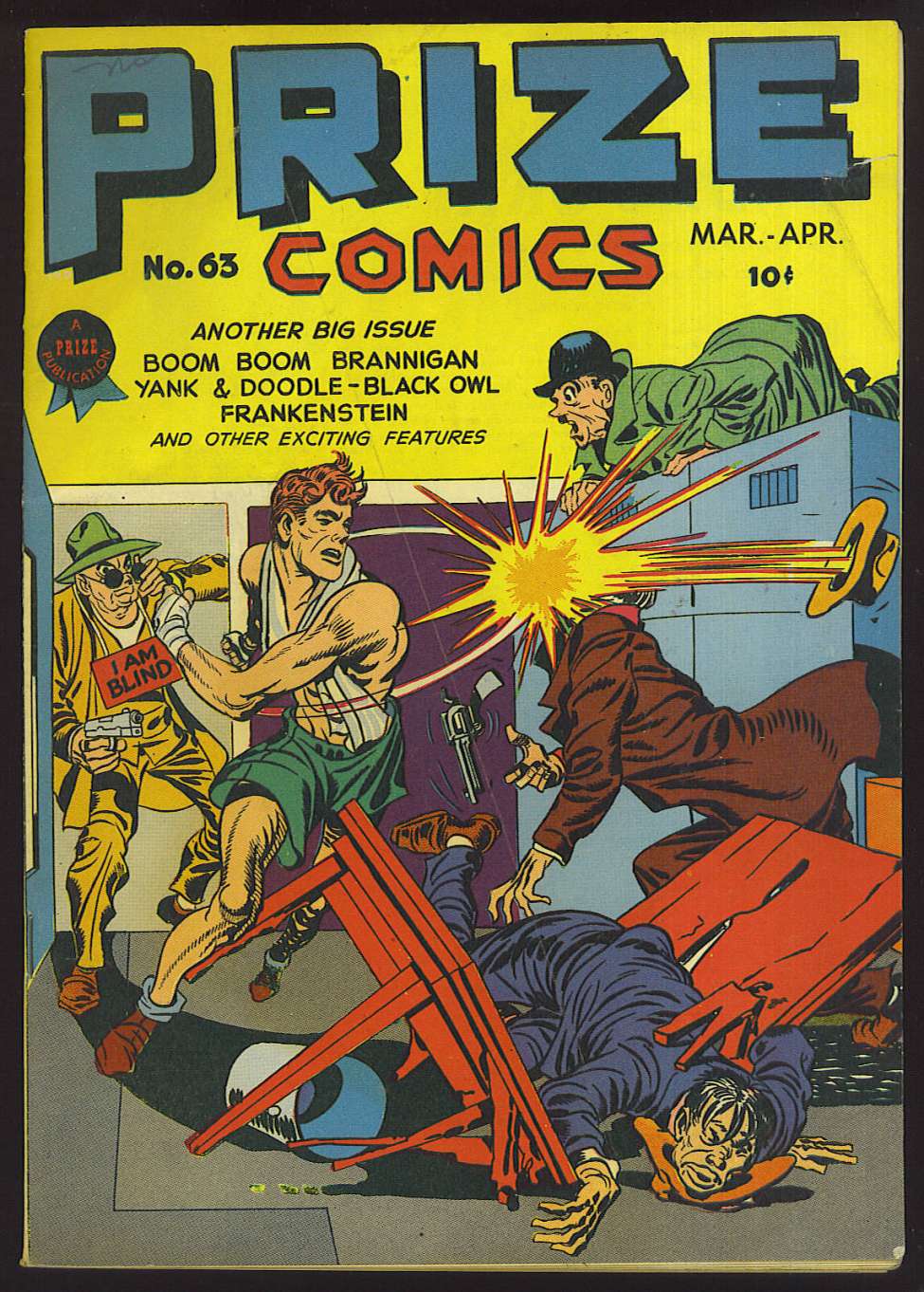 Comic Book Cover For Prize Comics 63 - Version 1