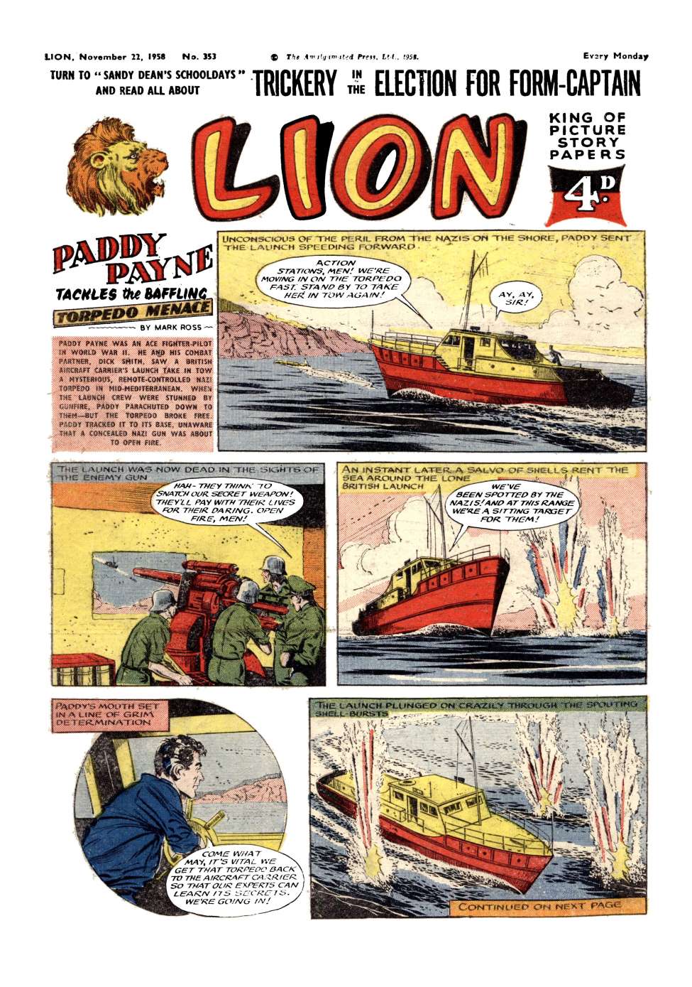Book Cover For Lion 353