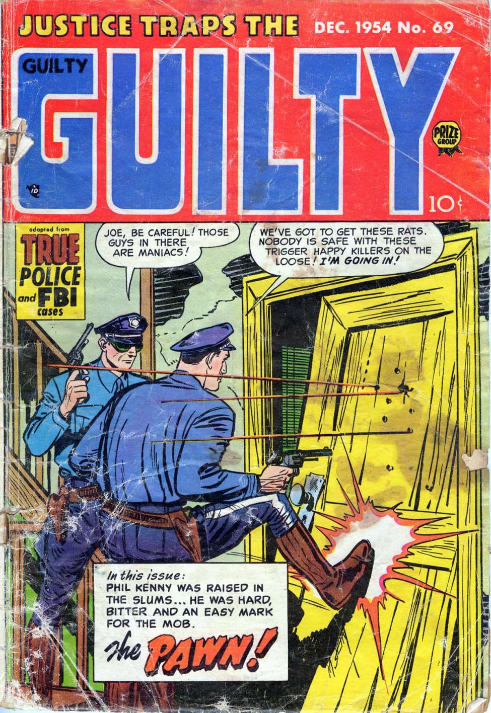 Comic Book Cover For Justice Traps the Guilty 69