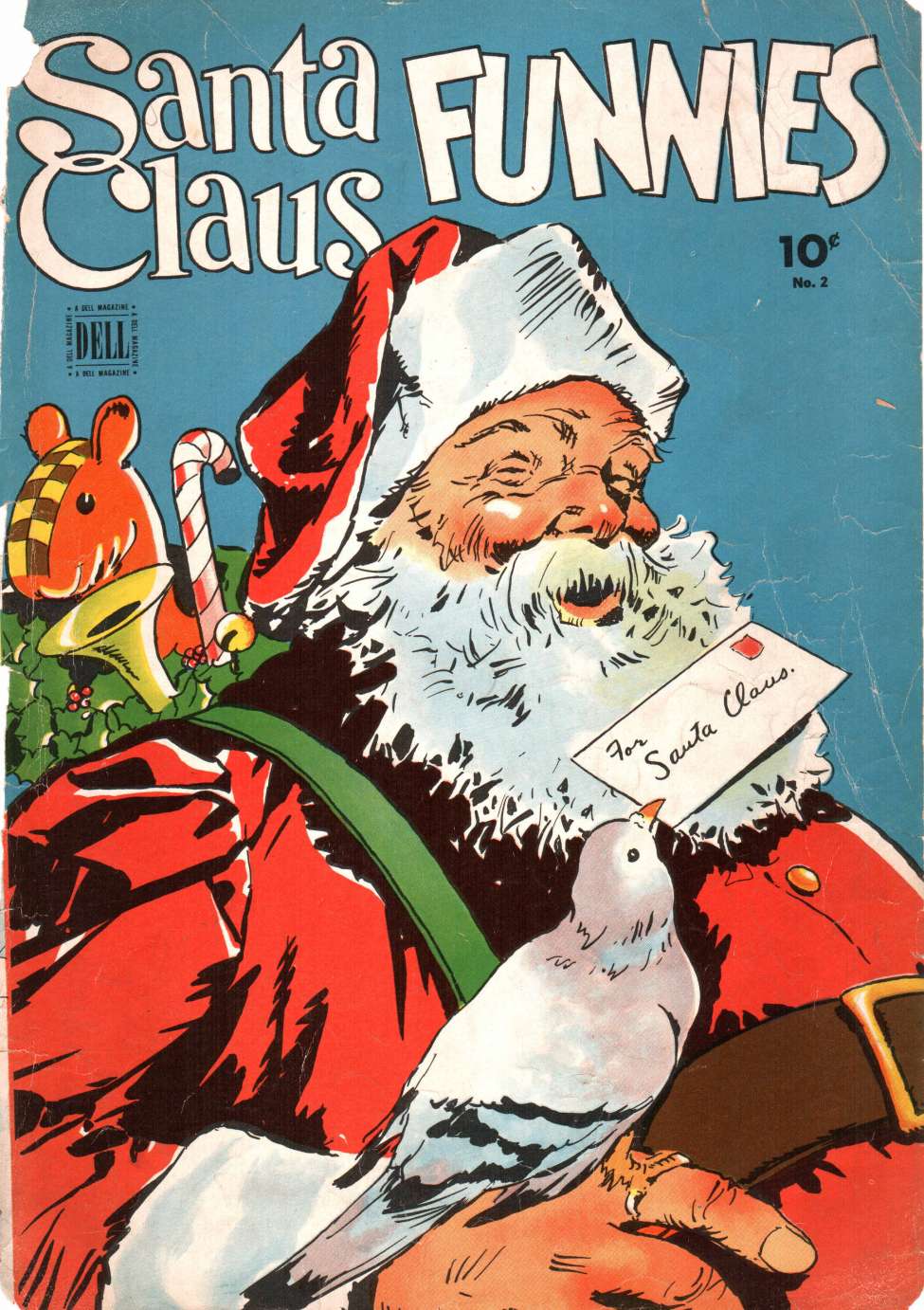 Comic Book Cover For Santa Claus Funnies 2 - Version 1