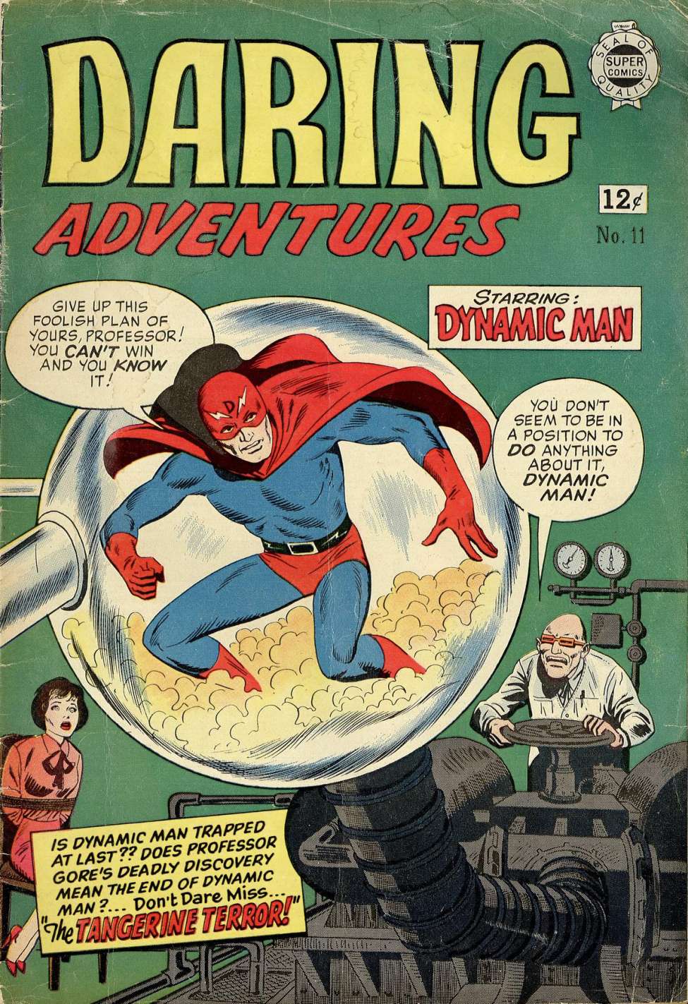 Comic Book Cover For Daring Adventures 11