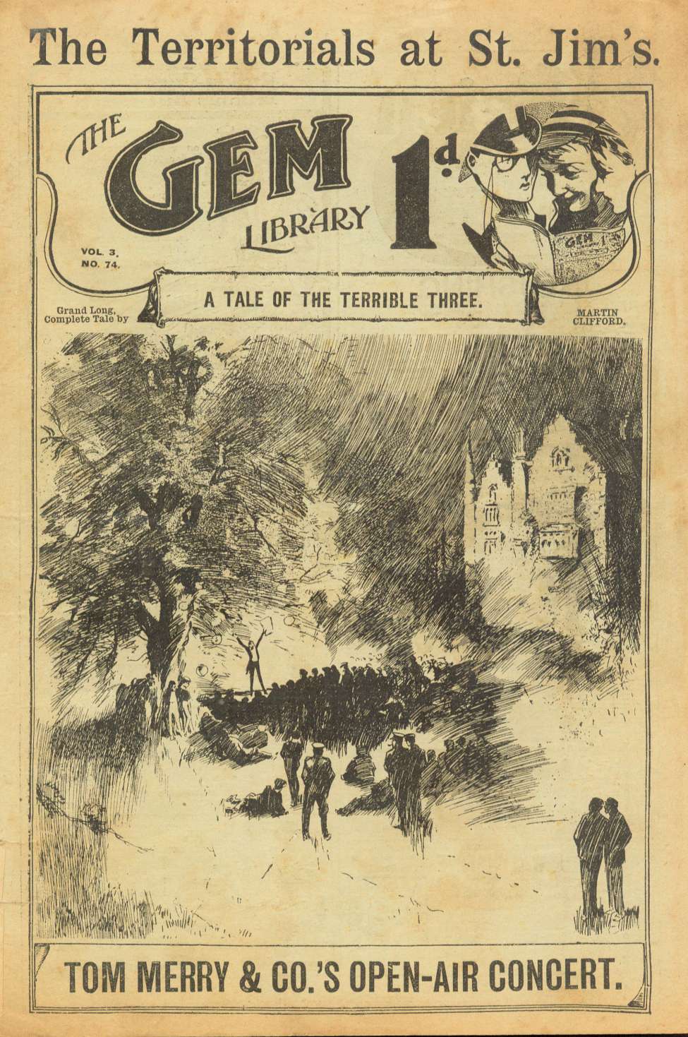 Book Cover For The Gem v2 74 - The Territorials of St. Jim’s