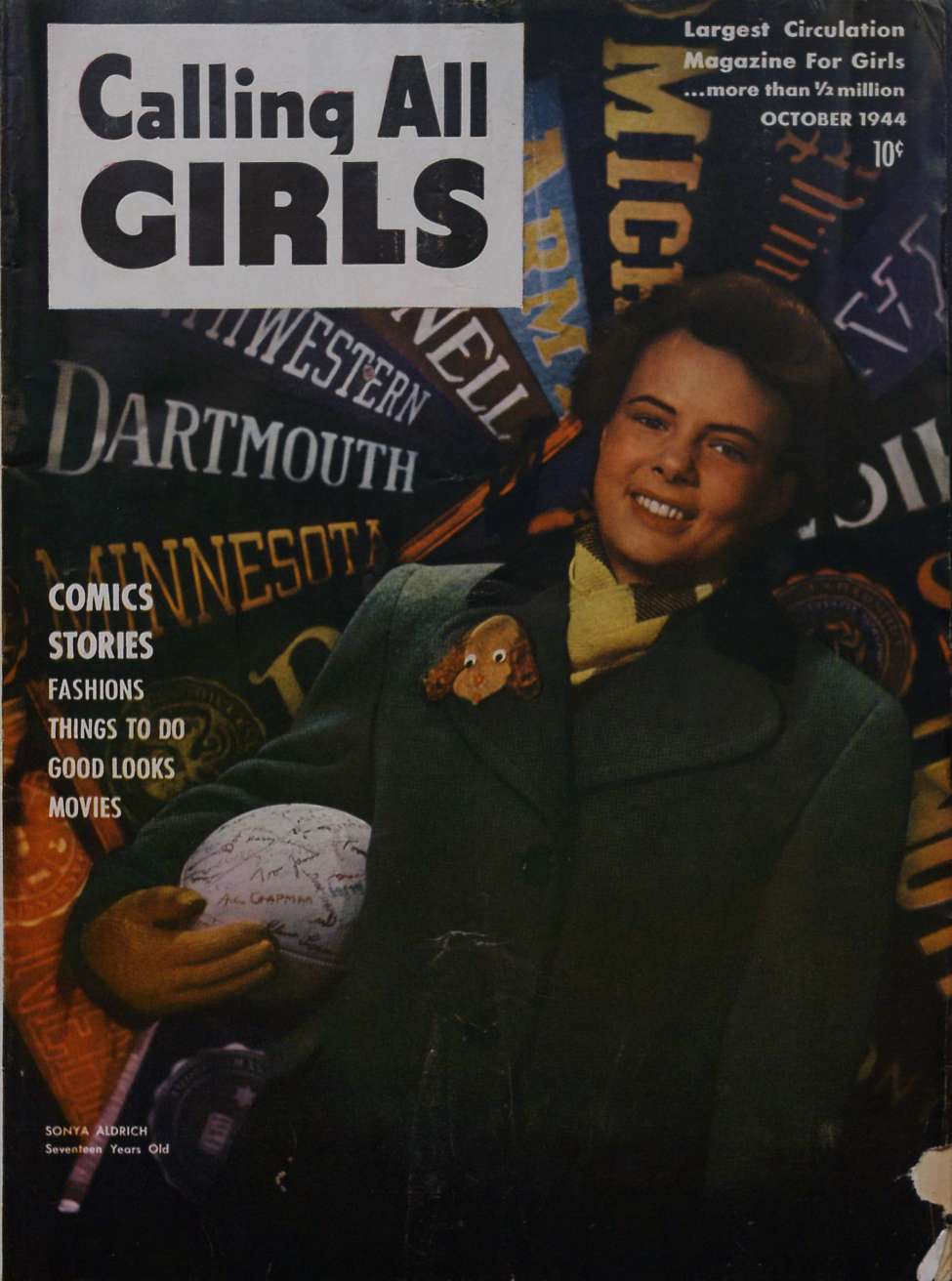 Comic Book Cover For Calling All Girls 33