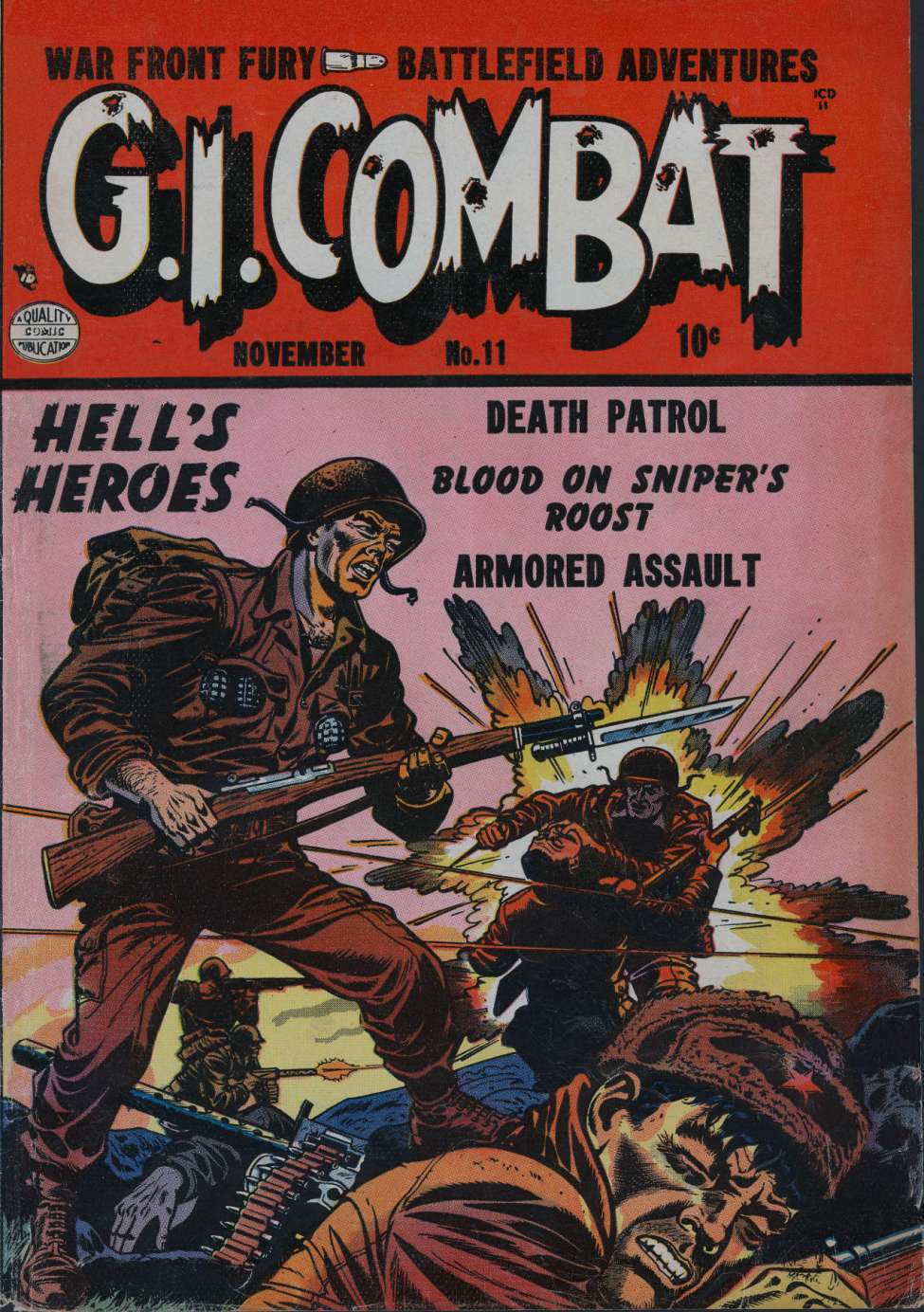 Book Cover For G.I. Combat 11