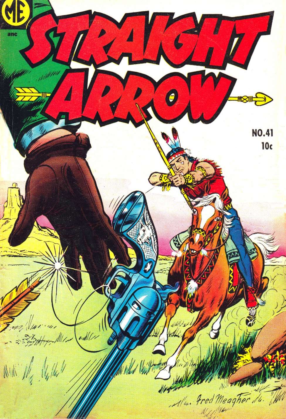 Comic Book Cover For Straight Arrow 41