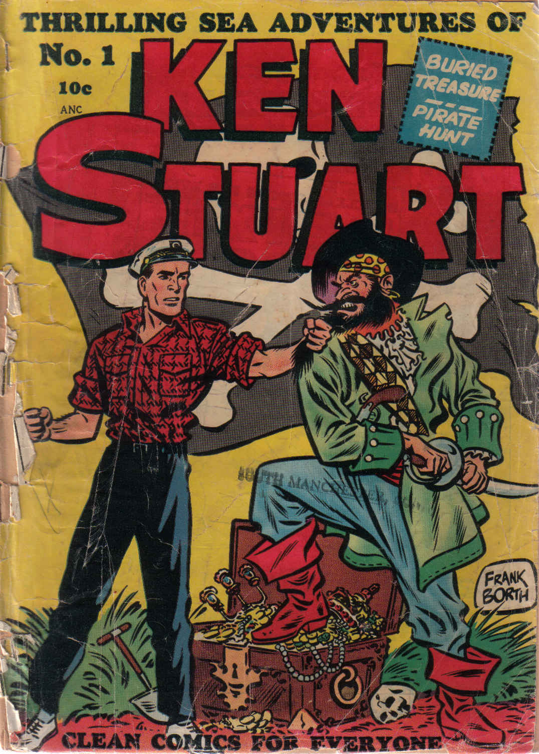 Comic Book Cover For Ken Stuart 1