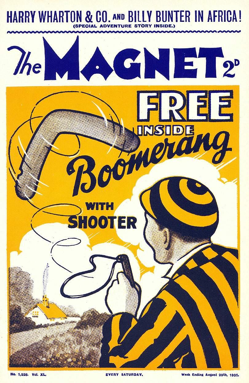 Book Cover For The Magnet 1228 - The Schoolboy Lion Hunters!