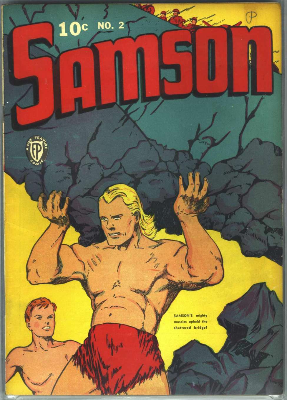 Comic Book Cover For Samson 2