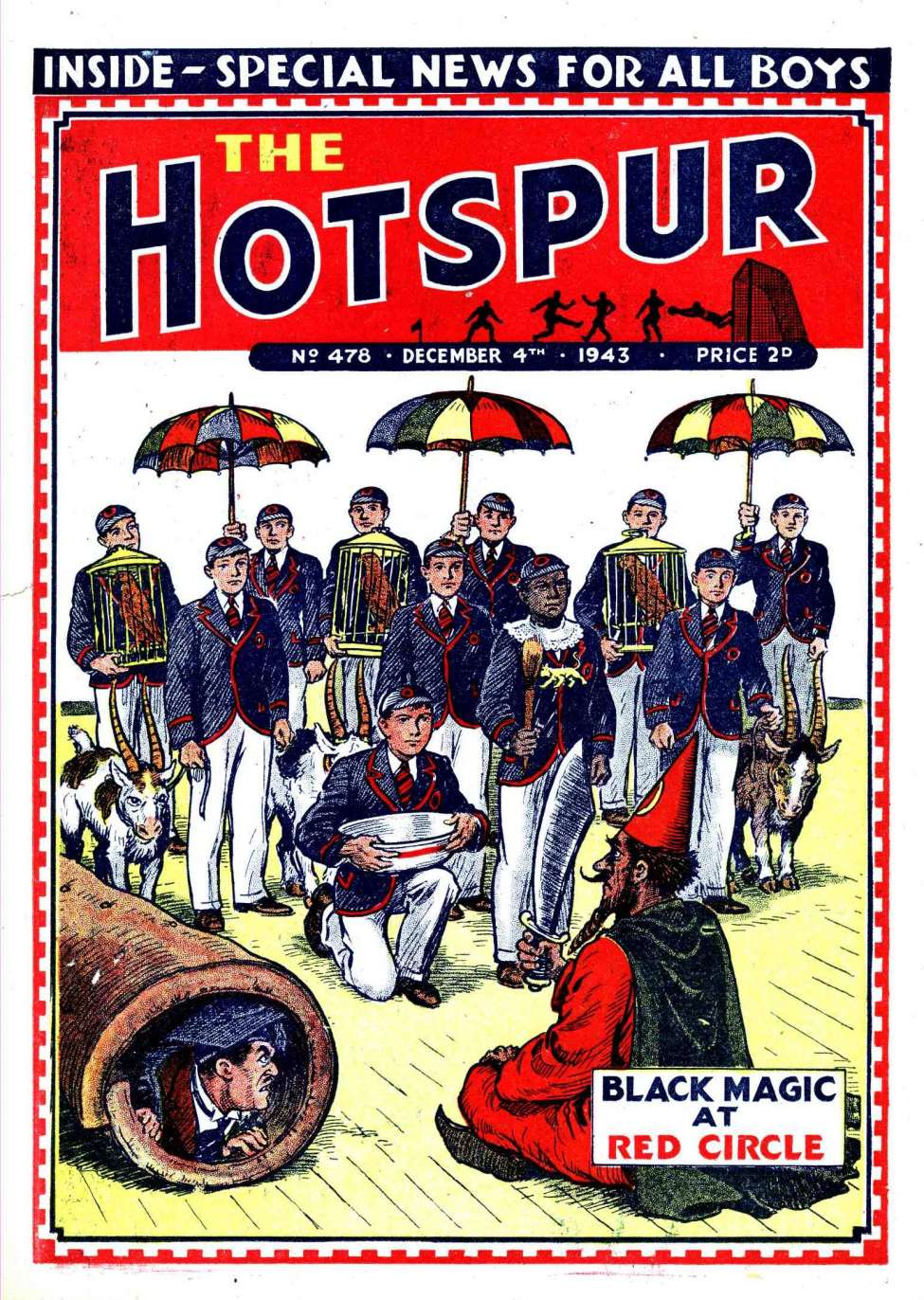 Book Cover For The Hotspur 478
