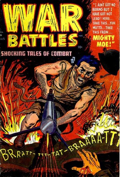 Comic Book Cover For War Battles 6 - Version 1