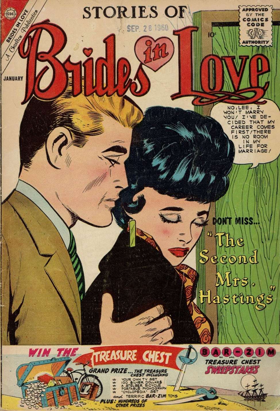 Comic Book Cover For Brides in Love 22