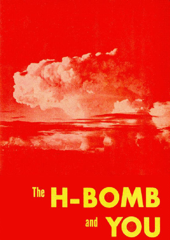Comic Book Cover For The H Bomb And YOU