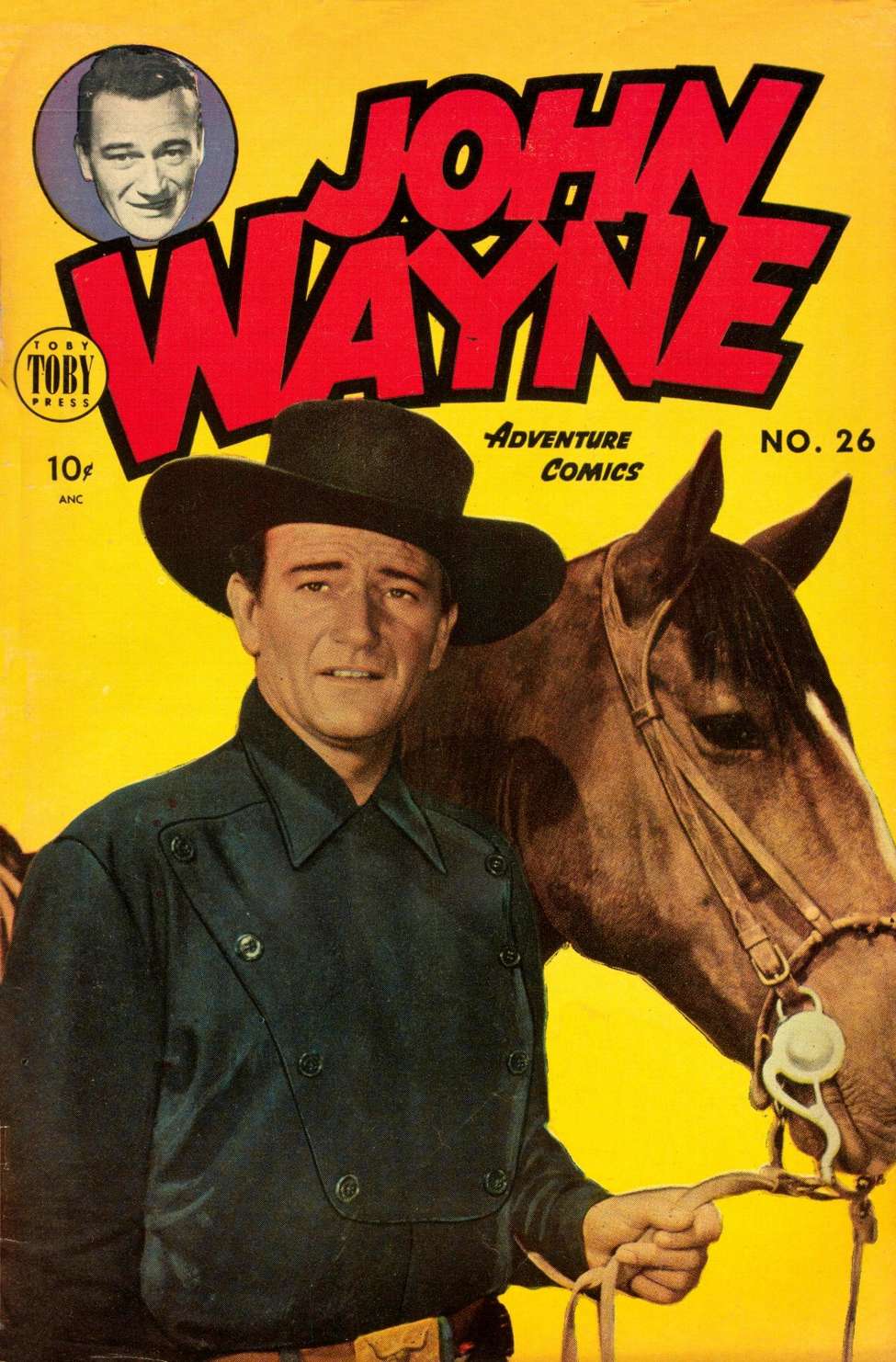 Book Cover For John Wayne Adventure Comics 26