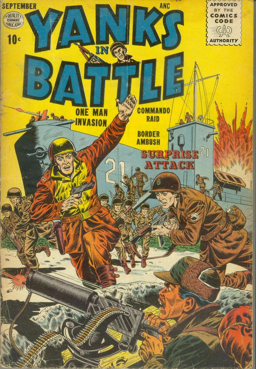 Book Cover For Yanks In Battle 1